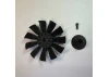 Ducted Fan Rotor with Hub: 64mm 11 Blade EDF