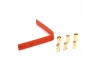 Gold Bullet Connector Set 6.5mm (3)
