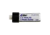 E Flite 70mAh 1S 3.7volt 14C LiPo Battery (PKZ3001)