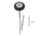 Main Gear Left Strut - Gray: F-16 Falcon 80mm
