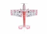 E Flite Eratix 3D FF 450mm - BNF Basic with AS3X and SAFE