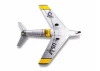 E Flite UMX F-86 Sabre 30mm EDF Jet - BNF Basic AS3X