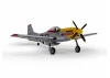 E Flite P-51D Mustang UMX - Detroit Miss - BNF Basic AS3X