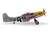 E Flite P-51D Mustang UMX - Detroit Miss - BNF Basic AS3X