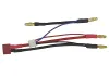 Deans Balance Adaptor Lead for 2S Saddle Packs