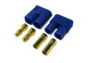 EC3 3.5mm Gold Connectors - 1 Pair Male/Female