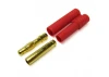 eTronix 4.0mm Gold Connector W/Housing