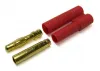 eTronix 4.0mm Gold Connector W/Housing