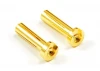 eTronix Low Profile 4.0mm Male Gold Connectors (2) For Right Angle