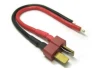 Male Deans Plug On 10Cm 14AWG Silicone Wire