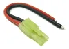 Male Micro Tamiya Connector on 10cm Fly Lead