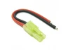 Male Micro Tamiya Connector on 10cm Fly Lead
