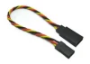 JR Twisted Servo Extension Lead - 10cm (100mm)