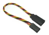 JR Twisted Servo Extension Lead - 10cm (100mm)