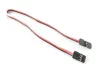 eTronix 20Cm 22AWG Extension Wire W/2 Jr Male Connector