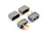 eTronix Deans Plug (1 Male/1 Female) W/Protective Sleeve