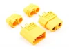 eTronix XT60 Connectors With Sleeves - 1 Pair (Male/Female)