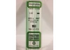 Evergreen 14in (35cm) Strip .015x.080in (10 per pack)