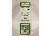 Evergreen 14in (35cm) Strip .030x.060in (10 per pack)