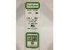 Evergreen 14in (35cm) Strip .040x.080in (10 per pack)