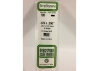 Evergreen 14in (35cm) Strip .125x.250in (5 per pack)