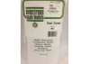 Evergreen 6x12in (15x30cm) V-Groove Siding Sheet .020in (0.50mm) Thick .030in Spacing (1 sheet per pack)