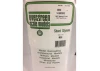 Evergreen 6x12in (15x30cm) V-Groove Siding Sheet .020in (0.50mm) Thick .050in Spacing (1 sheet per pack)