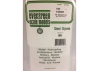Evergreen 6x12in (15x30cm) V-Groove Siding Sheet .020in (0.50mm) Thick .100in Spacing (1 sheet per pack)