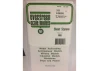 Evergreen 6x12in (15x30cm) V-Groove Siding Sheet .020in (0.50mm) Thick .125in Spacing (1 sheet per pack)