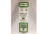 Evergreen [6-254] 14 Square Tube .250 (1/4) (100 per pack)