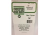 Evergreen 6x12in (15x30cm) Passenger Car Siding Sheet .030in (0.75mm) Thick (1 Sheet per pack)
