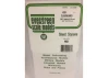 Evergreen 6x12in (15x30cm) Clapboard Siding Sheet .040in (1.0mm) Thick .030in Spacing (1 Sheet per pack)
