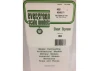 Evergreen 6x12in (15x30cm) Novelty Siding Sheet .040in (1.0mm) Thick .083in Spacing (1 Sheet per pack)
