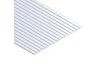 Evergreen 6x12in (15x30cm) Clapboard Siding Sheet .040in (1.0mm) Thick .040in Spacing (1 Sheet per pack)