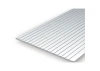 Evergreen 6x12in (15x30cm) Clapboard Siding Sheet .040in (1.0mm) Thick .040in Spacing (1 Sheet per pack)