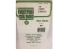 Evergreen 6x12in (15x30cm) V-Groove Siding Sheet .040in (1.0mm) Thick .125in Spacing (1 sheet per pack)