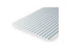 Evergreen 6x12in (15x30cm) Novelty Siding Sheet .040in (1.0mm) Thick .060in Spacing (1 Sheet per pack)