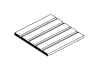Evergreen 6x12in (15x30cm) V-Groove Siding Sheet .040in (1.0mm) Thick .040in Spacing (1 sheet per pack)