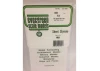 Evergreen 6x12in (15x30cm) Square Tile Sheet .040in (1.0mm) Thick 1/6x1/6in Spacing (1 Sheet per pack)