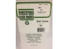 Evergreen 6x12in (15x30cm) Square Tile Sheet .040in (1.0mm) Thick 1/2x1/2in Spacing (1 Sheet per pack)