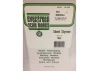 Evergreen 6x12in (15x30cm) Sidewalk Sheet .040in (1.0mm) Thick 1:8x1:8in Spacing (1 Sheet per pack)