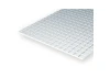 Evergreen 6x12in (15x30cm) Square Tile Sheet .040in (1.0mm) Thick 1:12x1:12in Spacing (1 Sheet per pack)