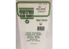 Evergreen 6x12in (15x30cm) Seam Roofing Sheet .040in (1.0mm) Thick 1/2in Groove Spacing (1 Sheet per pack)
