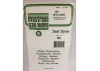 Evergreen 6x12in (15x30cm) Corrugated Metal Siding Sheet .040in (1.0mm) Sheet .030in Groove Spacing (1 sheet per pack)