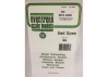 Evergreen 6x12in (15x30cm) Corrugated Metal Siding Sheet .040in (1.0mm) Sheet .040in Groove Spacing (1 sheet per pack)