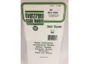 Evergreen 12x24in (30x60cm) Corrugated Metal Siding Sheet .040in (1.0mm) Thick .125in Groove Spacing (1 sheet per pack)