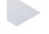 Evergreen 6x12in (15x30cm) Board & Batten Sheet .040in (1.0mm) Thick .100in Spacing (1 Sheet per pack)
