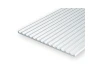 Evergreen 6x12in (15x30cm) Board & Batten Sheet .040in (1.0mm) Thick .100in Spacing (1 Sheet per pack)