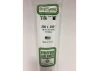 Evergreen [5-199] 14 Strip .250 x .250 (15 per pack)