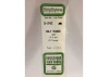 Evergreen [5-242] 14 Half Round Strip .080 (20 per pack)